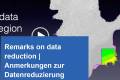 Öffnen Remarks on data reduction | Anmerkungen zur Reduktion von Daten