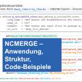 Öffnen NCMERGE - Anwendung, Struktur, Code-Beispiele